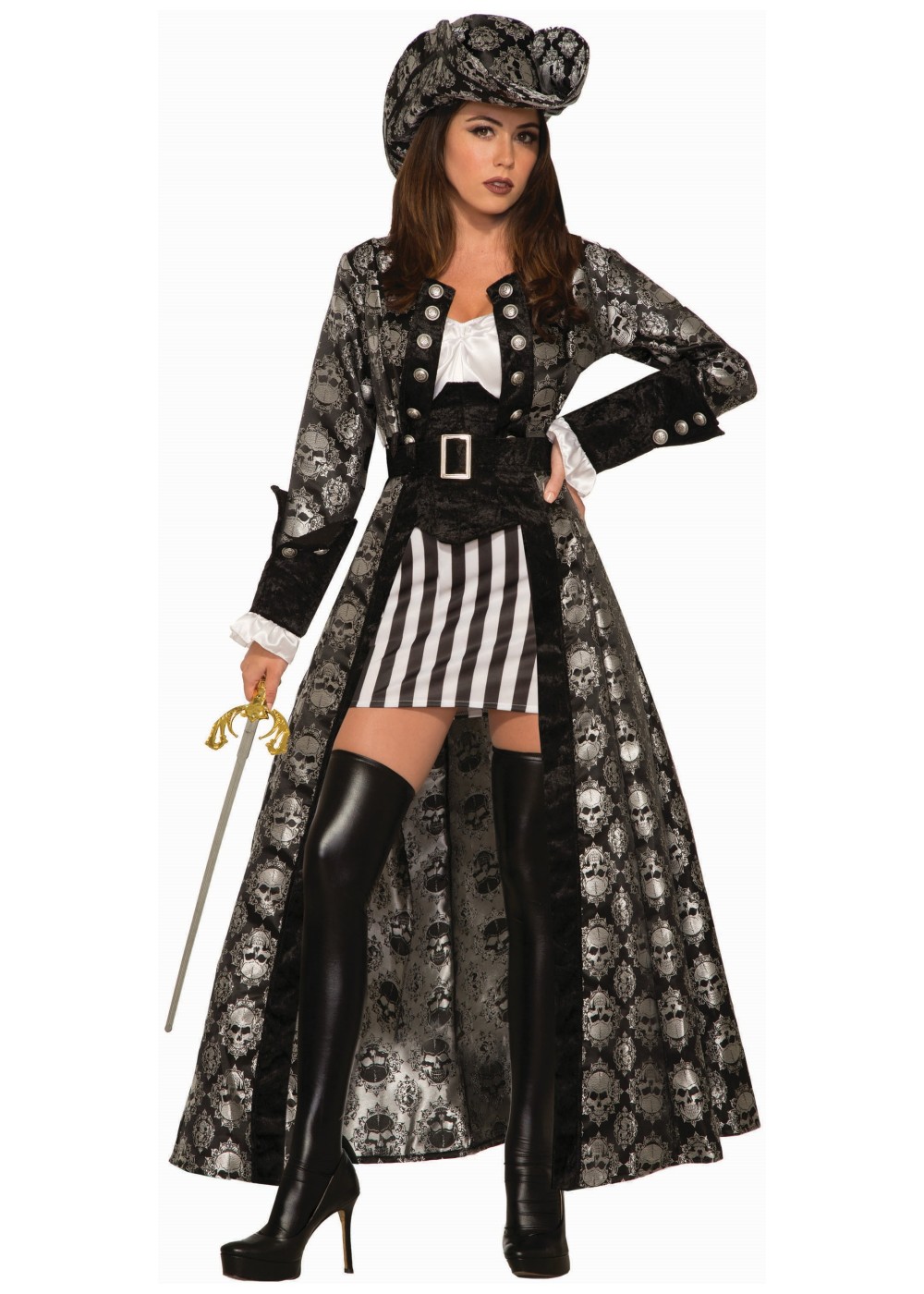 Womens Pirate Captain Costume