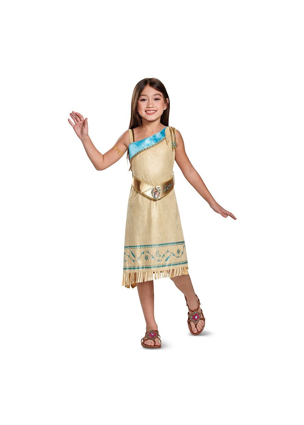 Kids Pocahontas Girls Costume