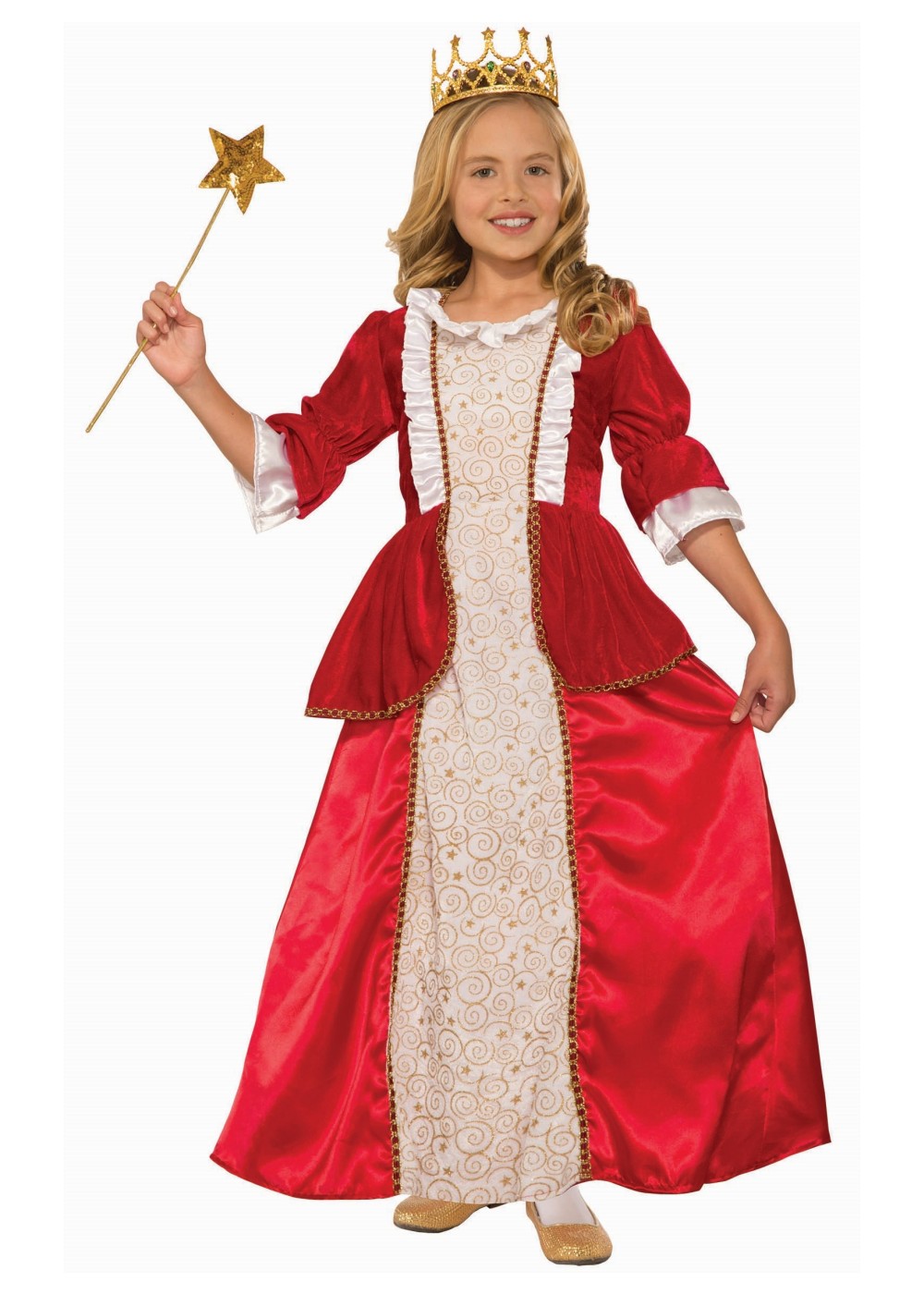 Kids Princess Rachel Red Girl Costume