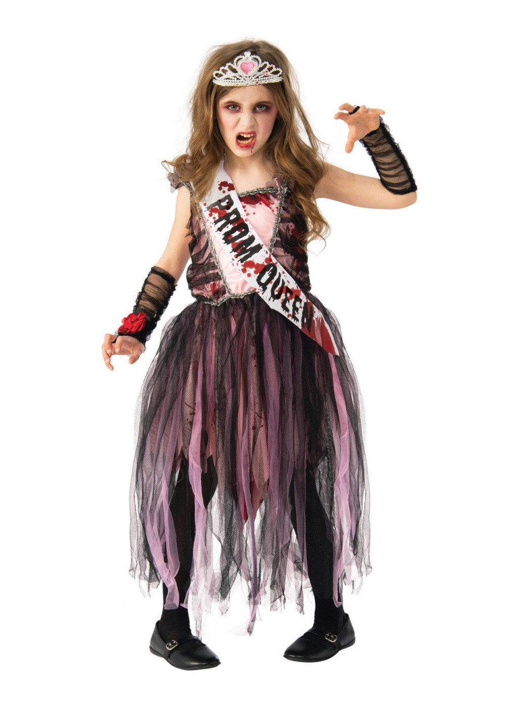 Kids Prom Queen Zombie Girls Costume