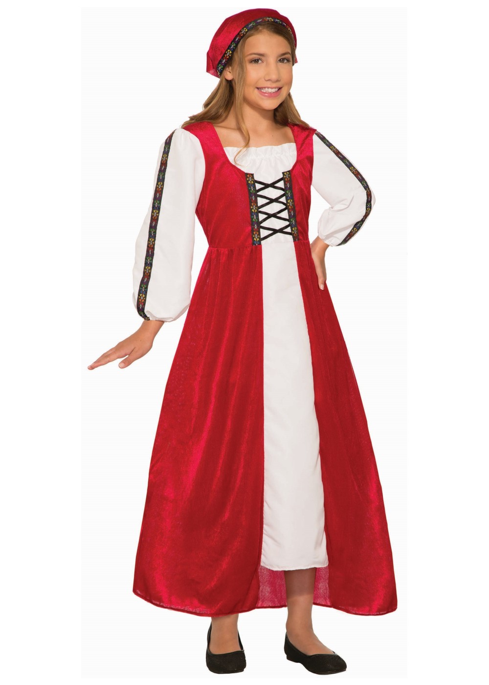 Girls Renaissance Maiden Costume - Renaissance Costumes