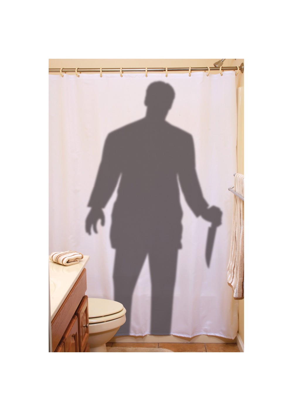 Stalker Shower Curtain