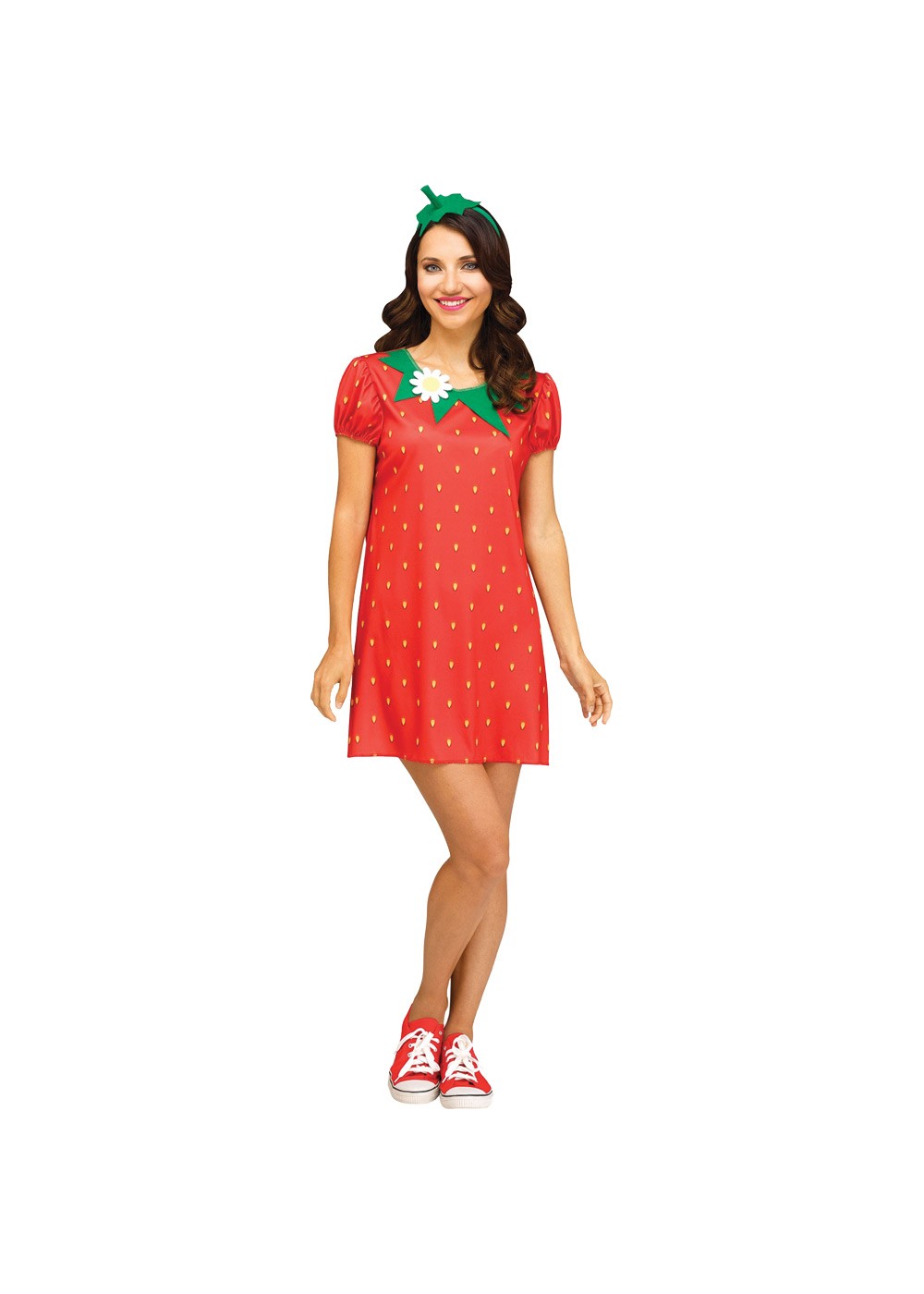 Womens Strawberry Dress Up Kit