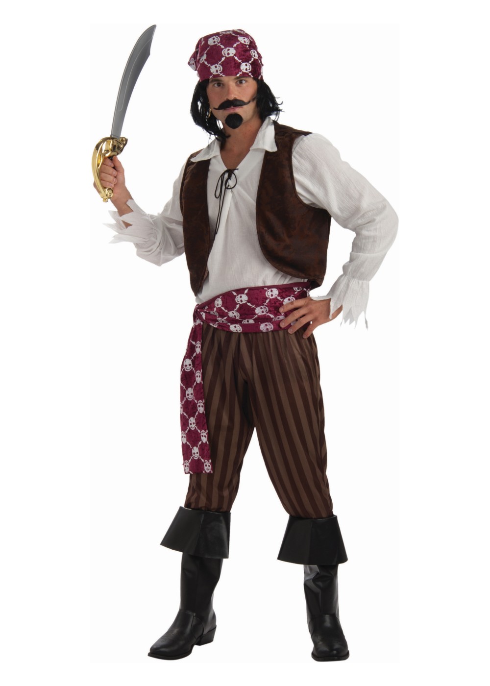 Mens Swashbuckling Pirate Costume