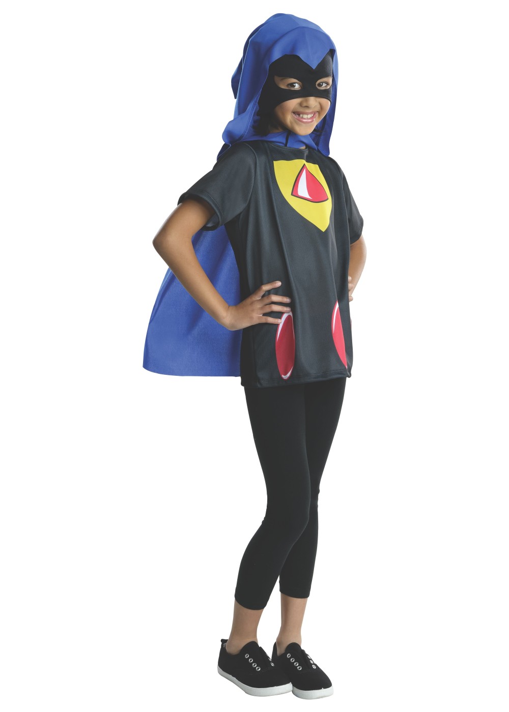 Kids Teen Titans Girls Raven Costume