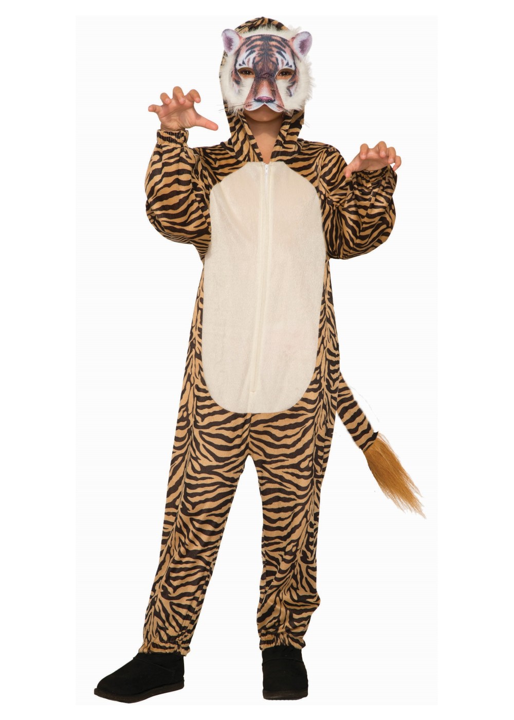 Wild Tiger Boy Costume