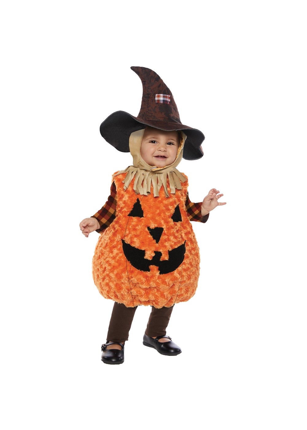Toddler Scarecrow Pumpkin Costume - Holiday Costumes