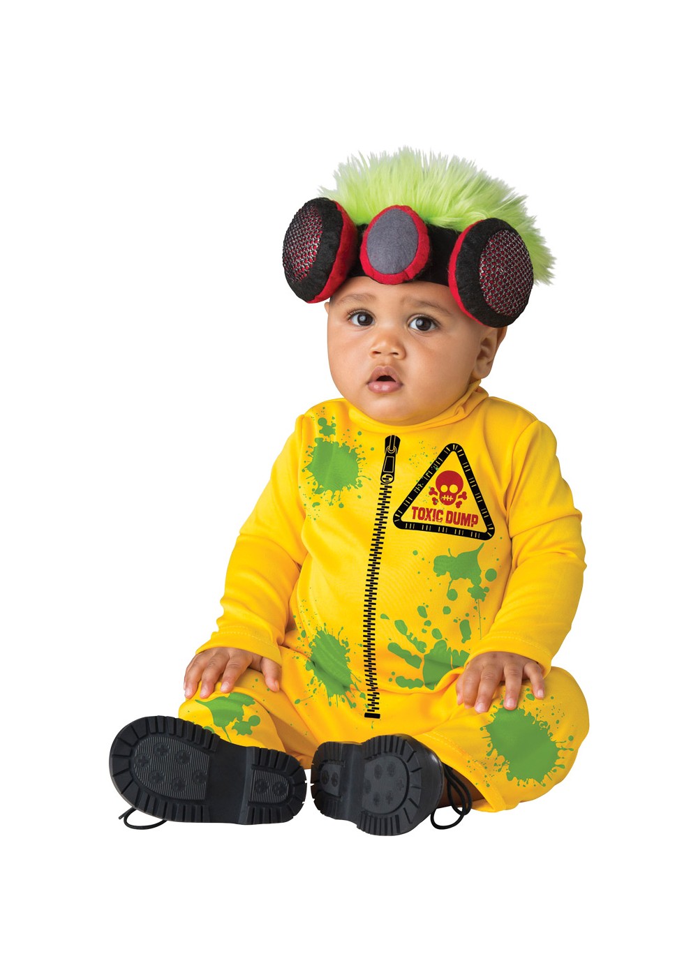 Toddlers Toxic Waste Hazmat Suit Costume