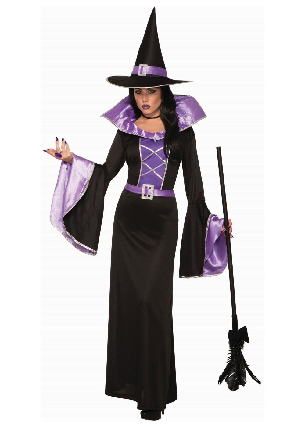 Womens Violet Sorceress Costume
