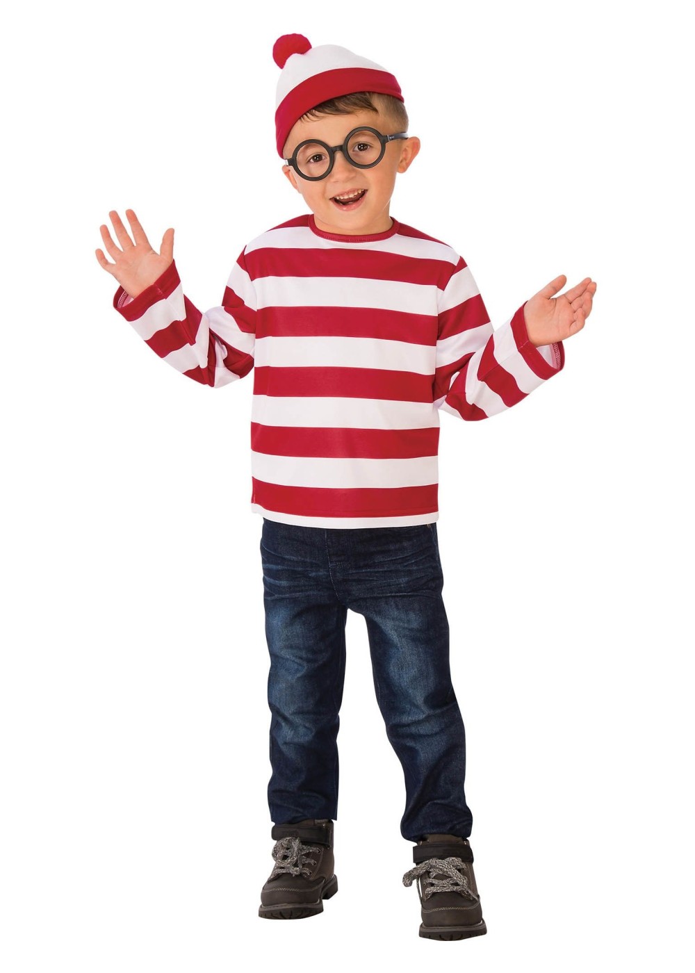 Where's Waldo Boys Costume