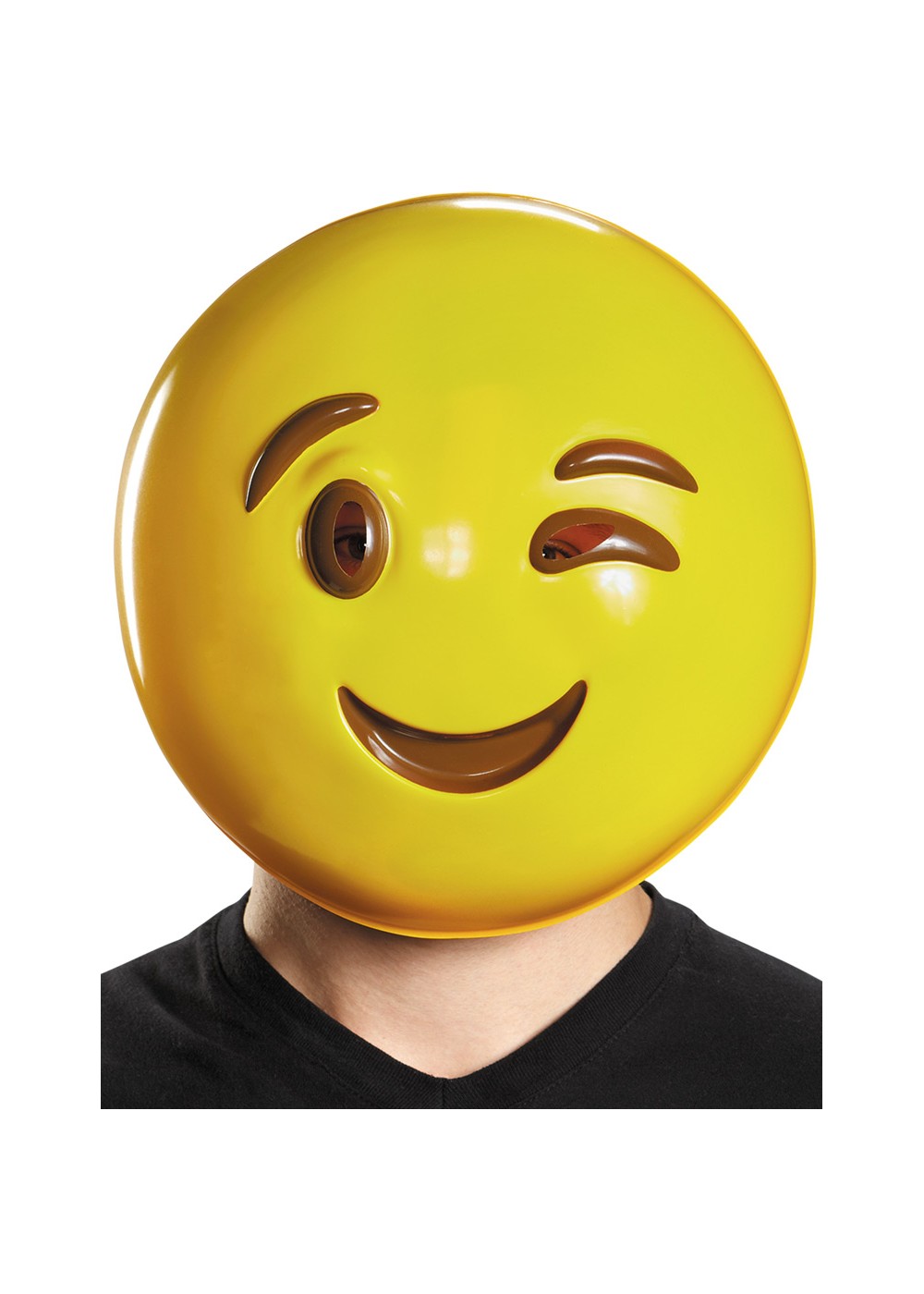 Winky Face Emoji Mask