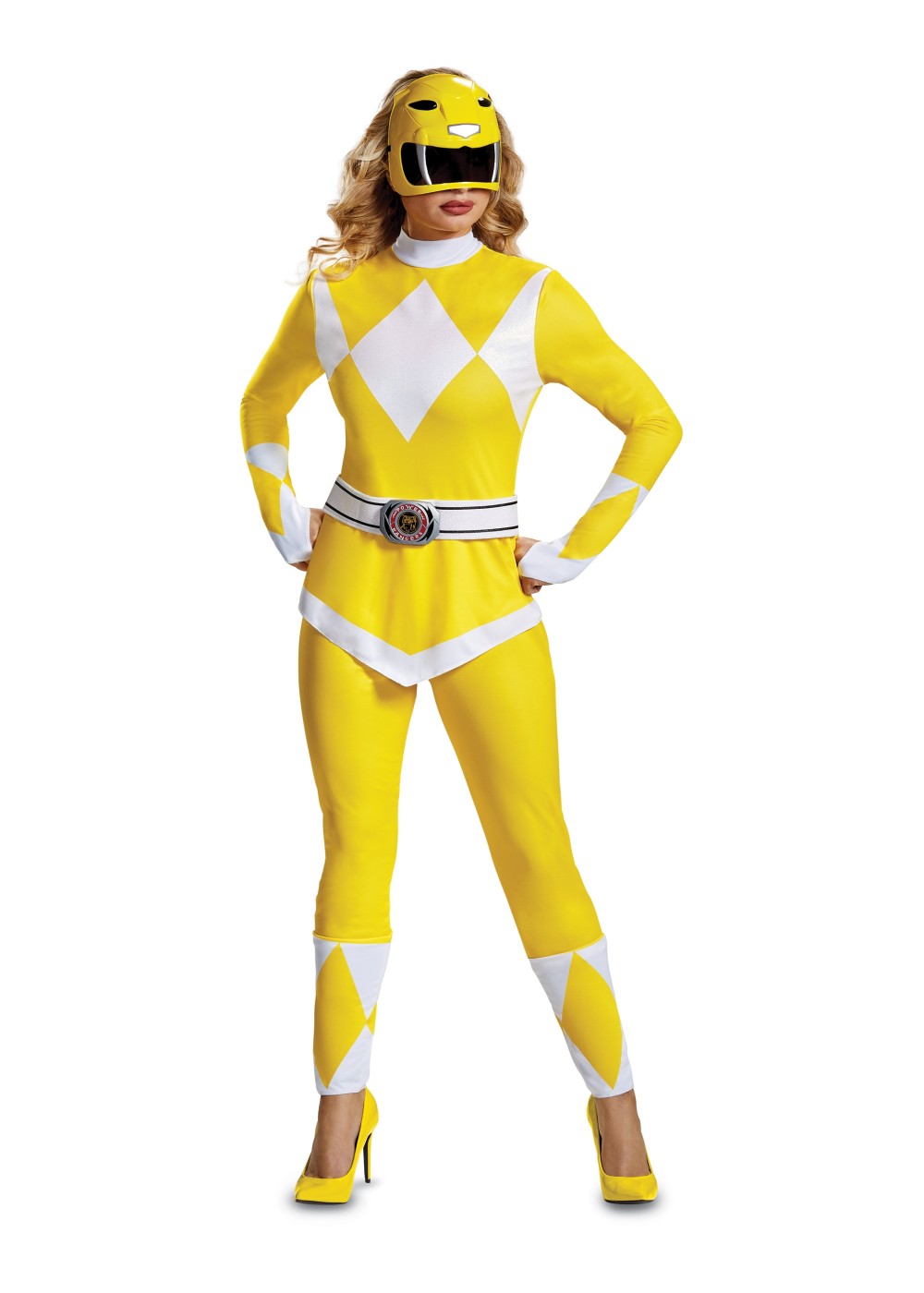 Yellow Power Ranger Women Costume