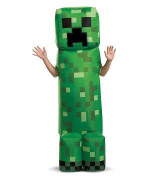 Minecraft's Creeper Inflatable Child Costume