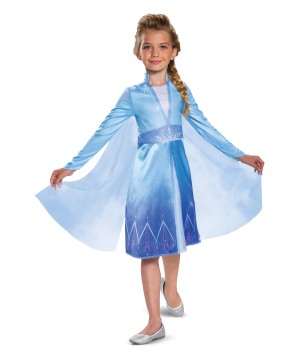 Girls Disney Elsa Classic Costume