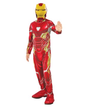 Boys Endgame Iron Man Mark 50 Suit Costume Economy