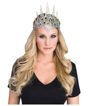 Holographic Flexible Glitter Crown