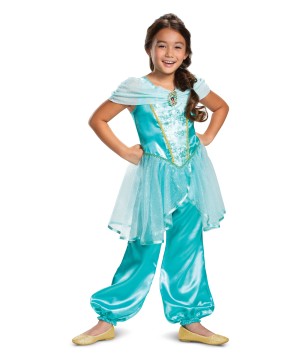 Disney Jasmine Classic Girls Costume