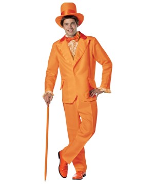 Mens Goof Ball Orange Costume