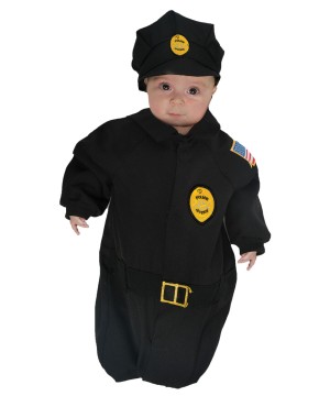 Toddler Police Bunting Costume