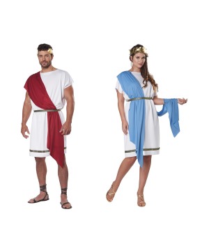 Party Toga Costume - Couples Costume