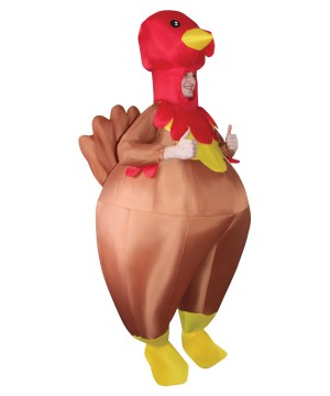 Turkey Bouncer Inflatable Costume - Holiday Costumes