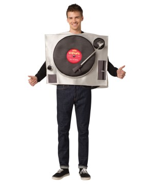 Turntable Unisex Costume - Funny Costumes