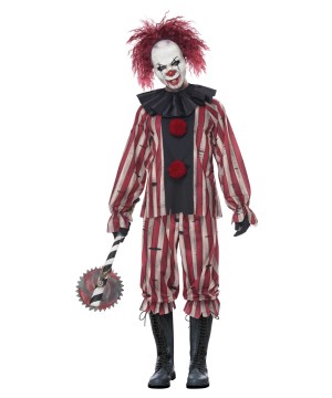 Unisex Nightmare Clown Costume