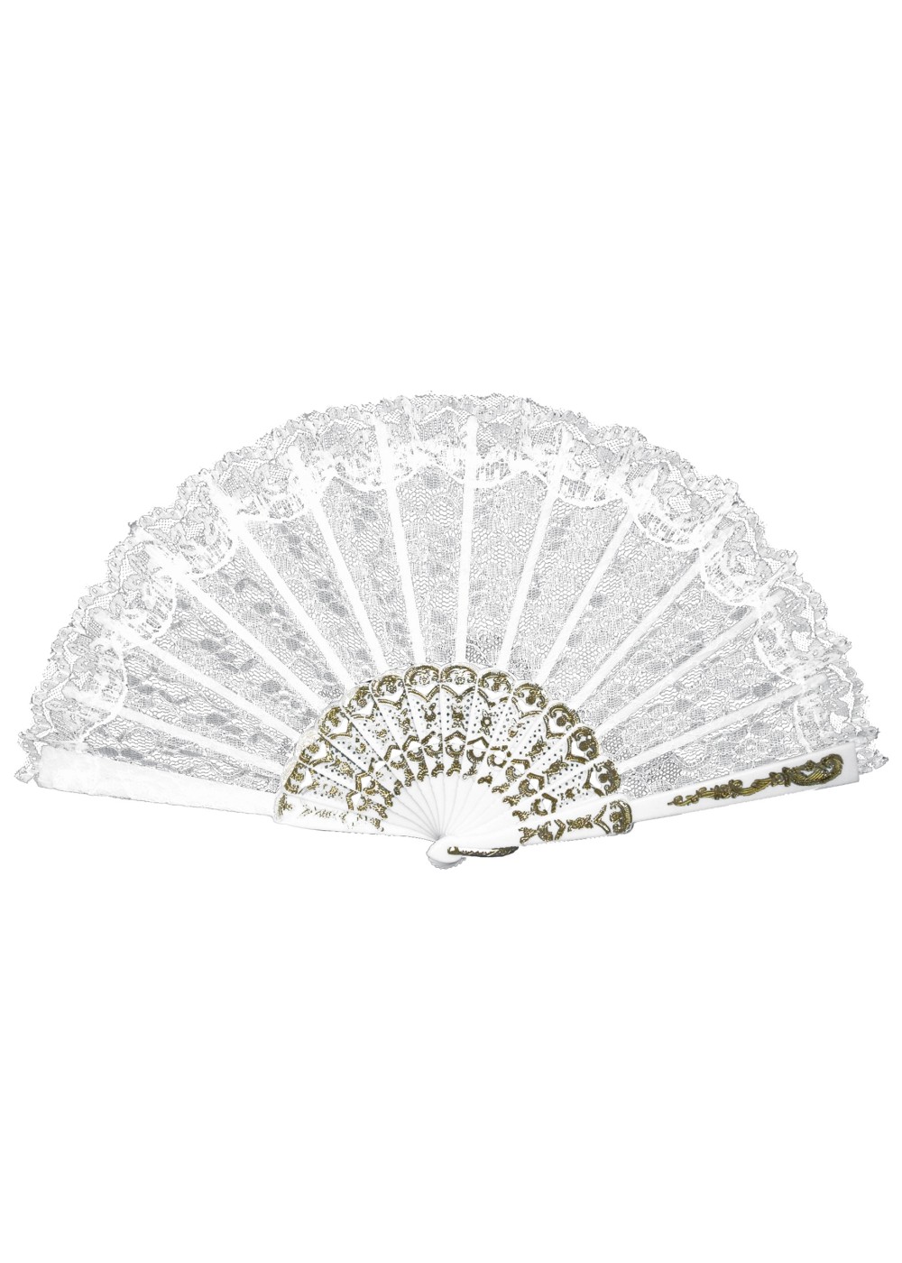 White Fan Lace