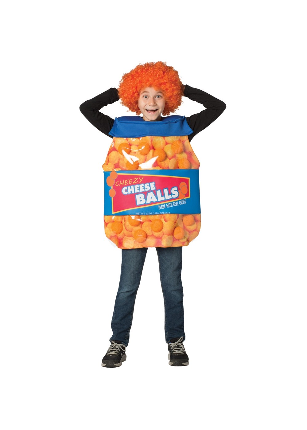 Kids Childrens Cheeseballs Costume