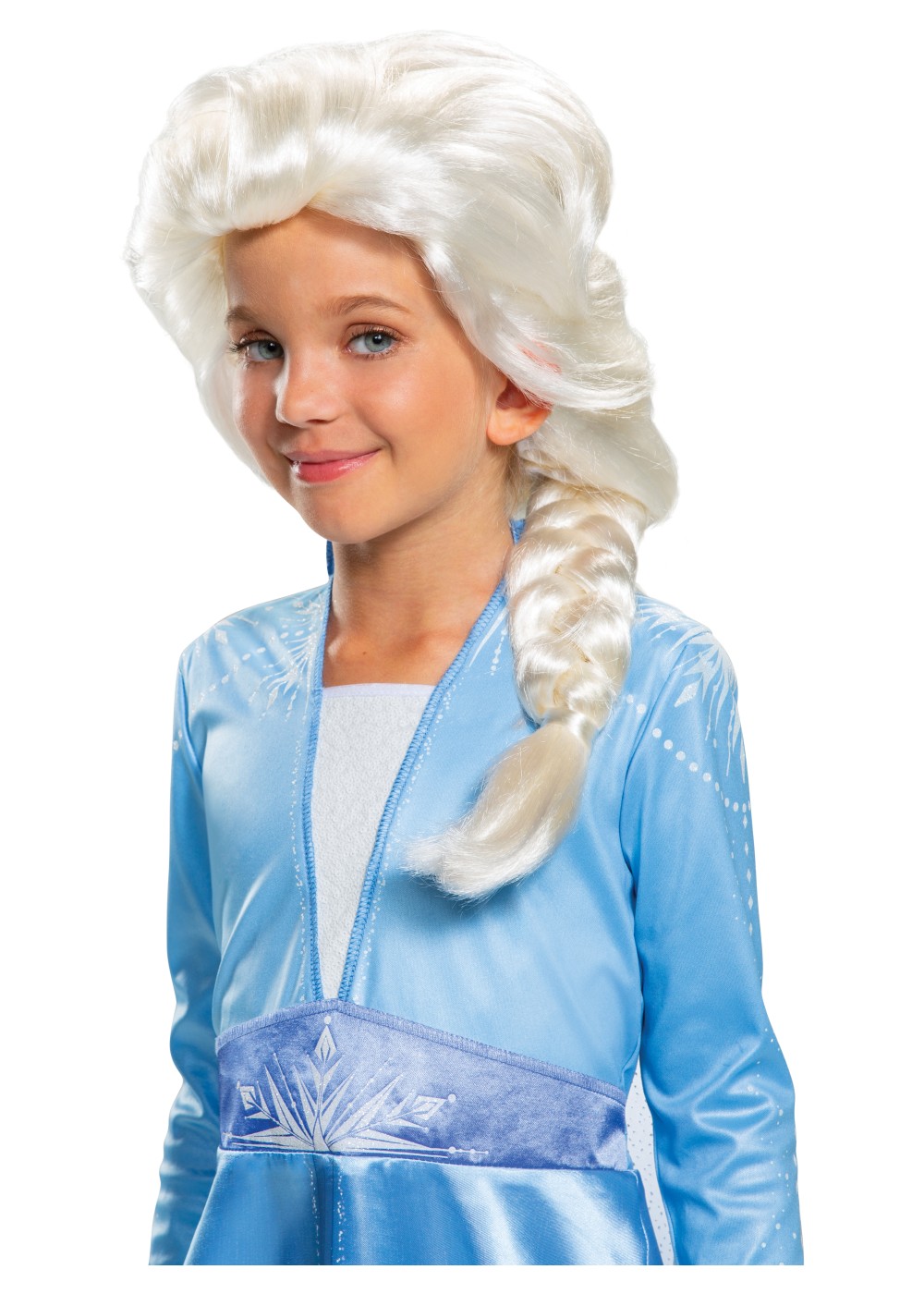 Kids Girls Disney Frozen 2 Elsa Wig
