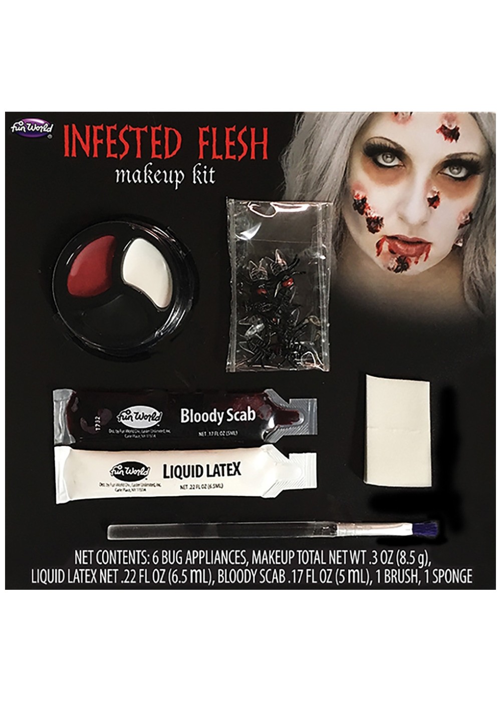Infested Flesh Makeup Kit
