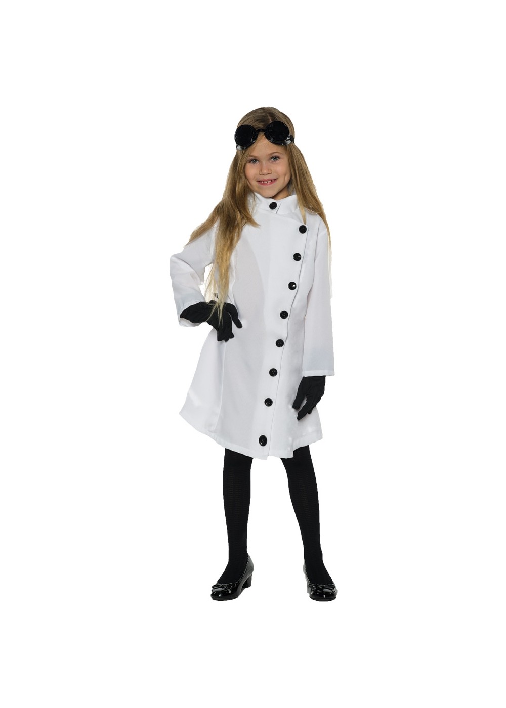 Kids Mad Science Girl Costume
