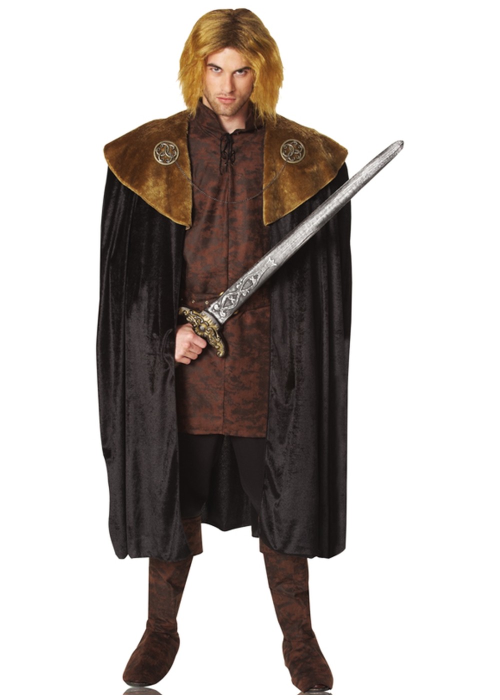 Mens Medieval King Cape - Medieval Costumes