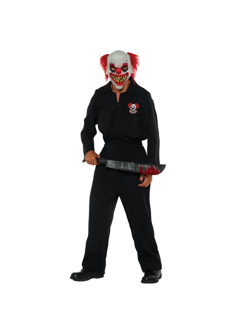 Mens Killer Clown Crew Costume