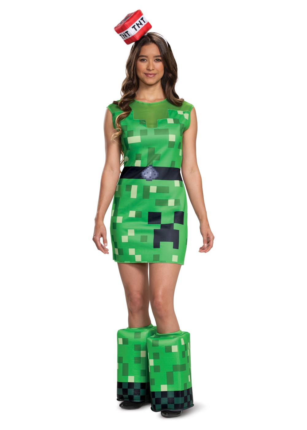 Minecraft Creeper Teen Girl Costume