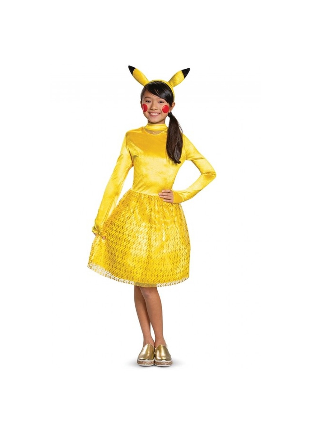 Kids Pikachu Girl Costume