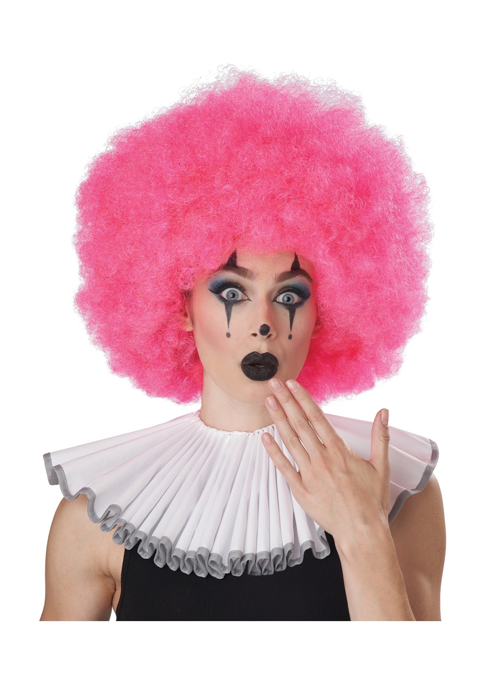 Pink Jumbo Afro Wig