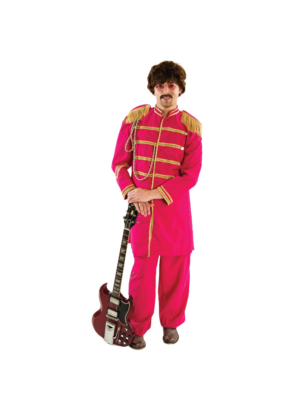 Red Lonely Hearts Club Costume