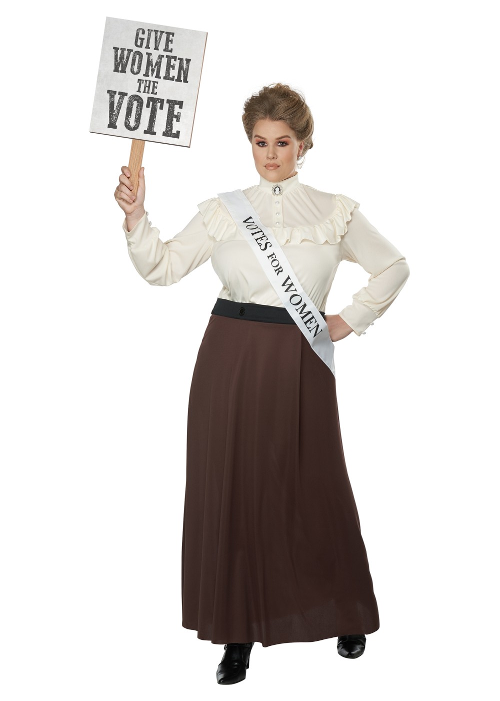 English Suffragette Plus Size Womens Costume Patriotic Costumes English Suffragette Plus Size Womens Costume Patriotic Costumes