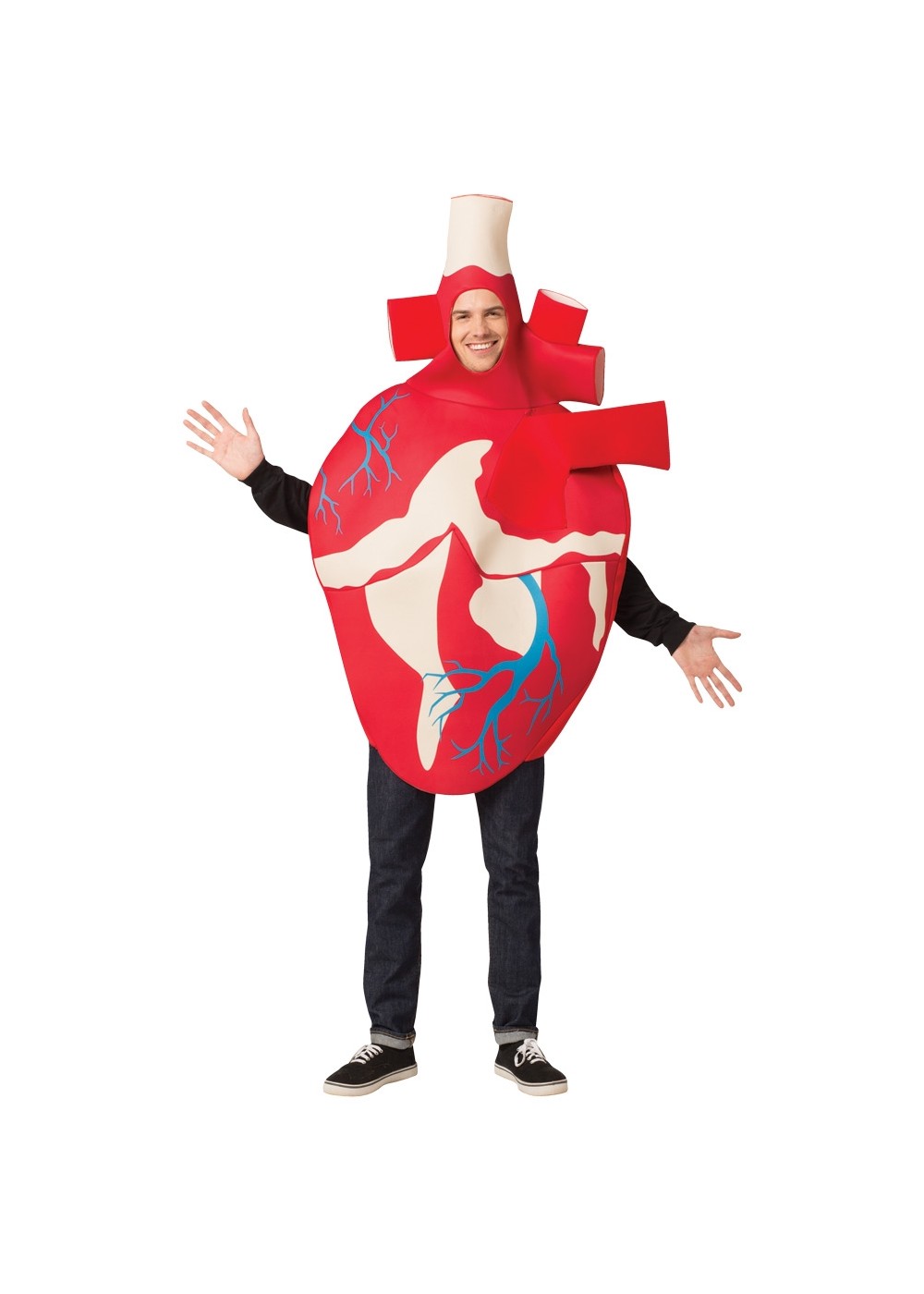 Unisex Heart Costume