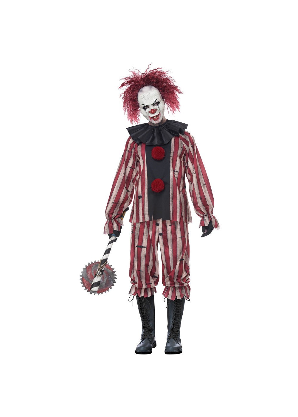 Unisex Nightmare Clown Costume