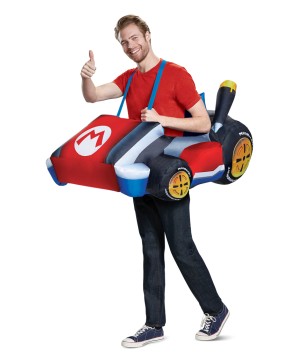 Mens Mario Kart Inflatable Costume