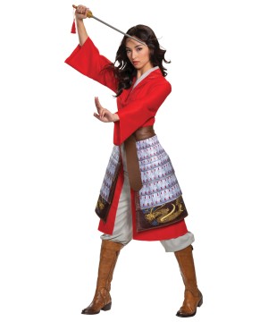 Mulan Hero Dress Womens Costume