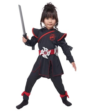 Lil Ninja Toddler Girl Costume