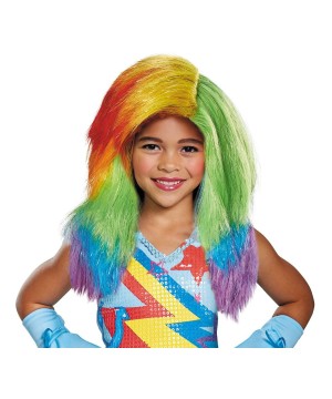 Little Pony Rainbow Dash Kids Wig