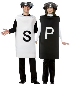 Salt Pepper Couples Costume
