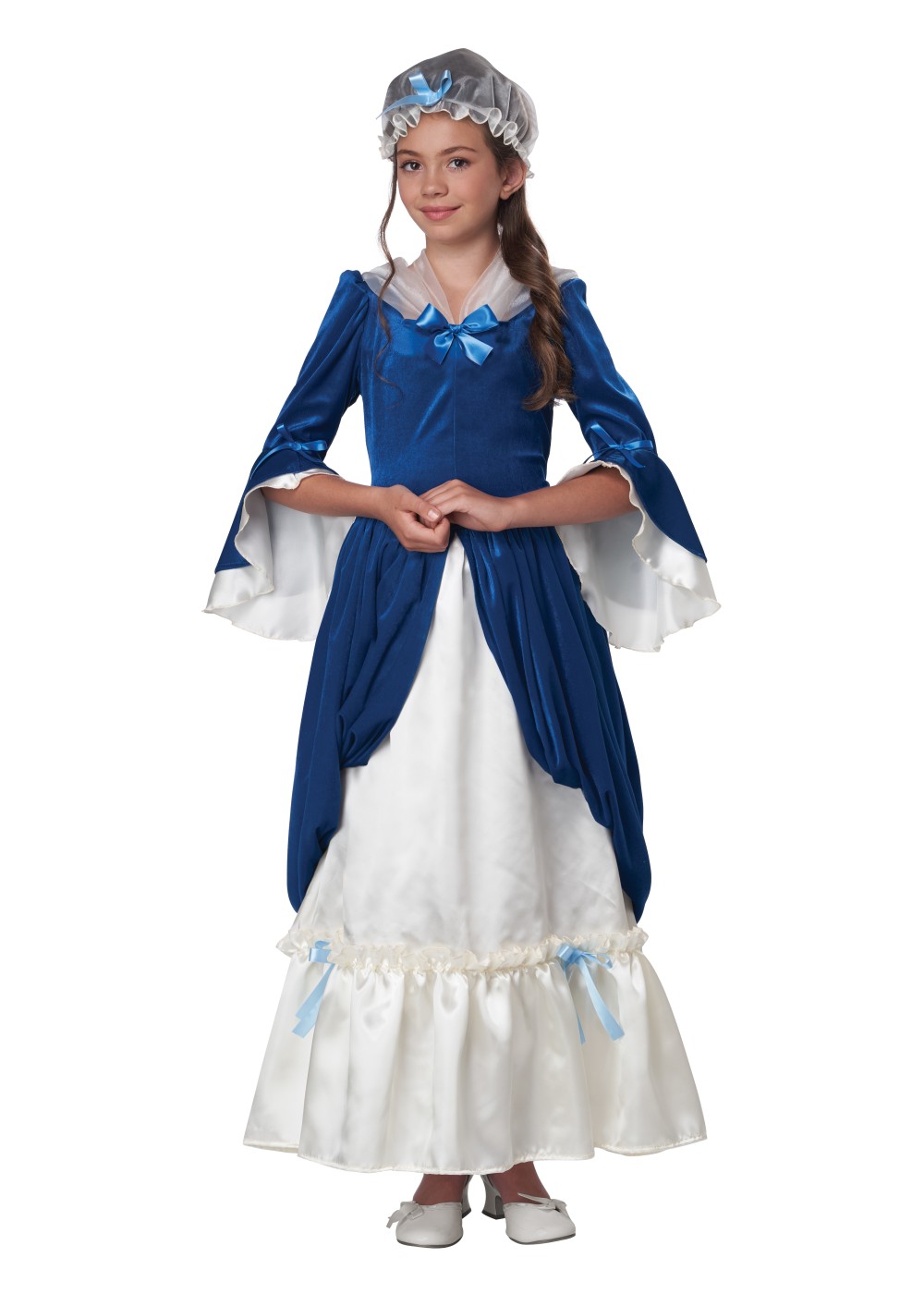 Kids Colonial Era Dress / Martha Washington Costume