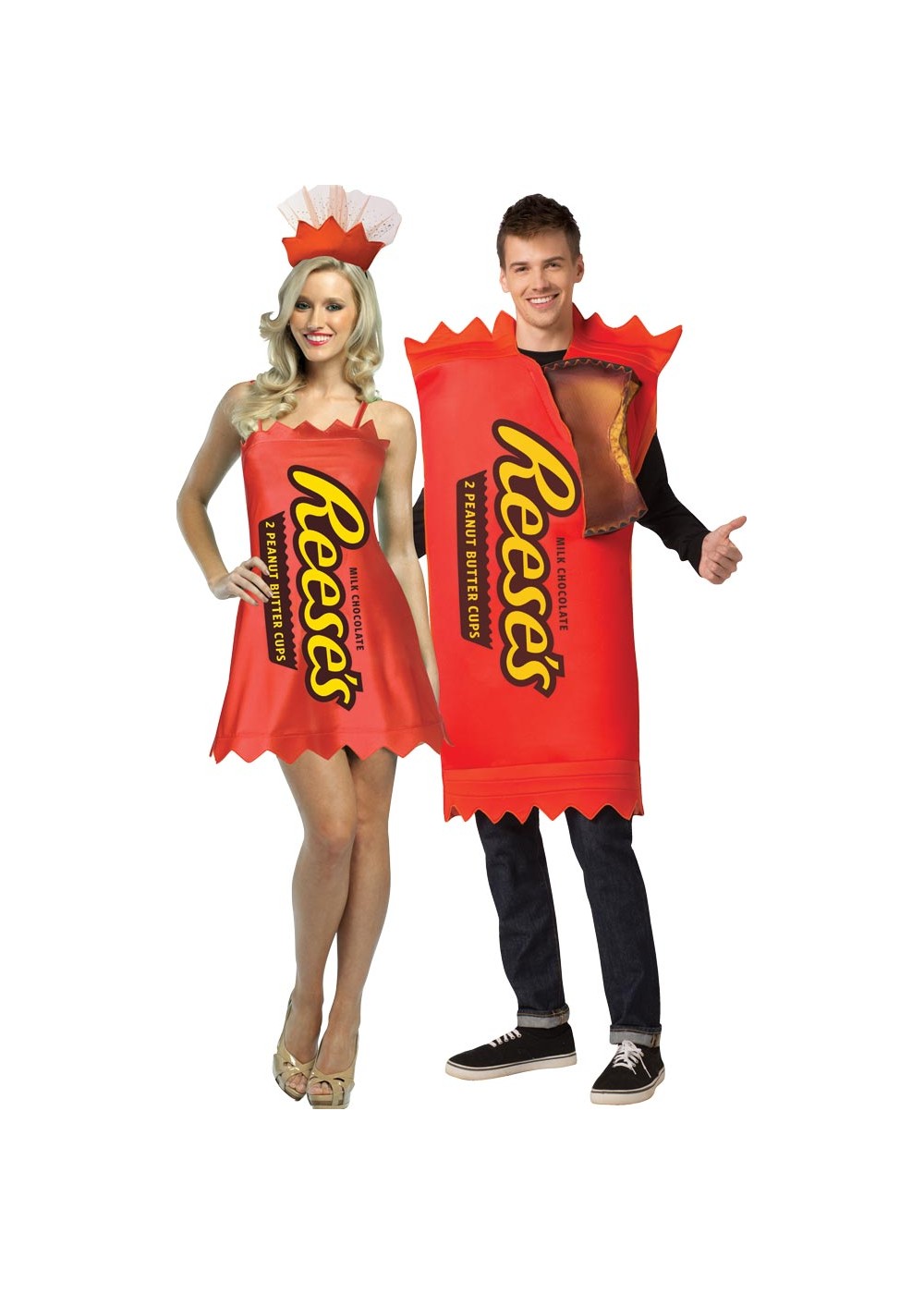 Hersheys Reeses Couple Costumes