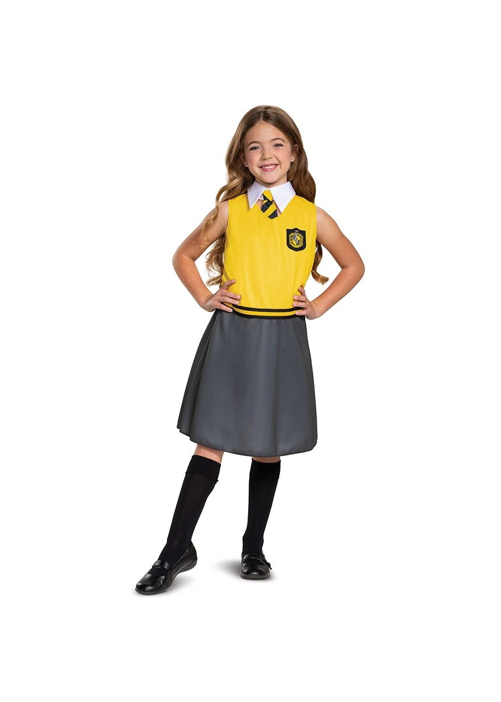 Kids Girls Hufflepuff Harry Potter Costume