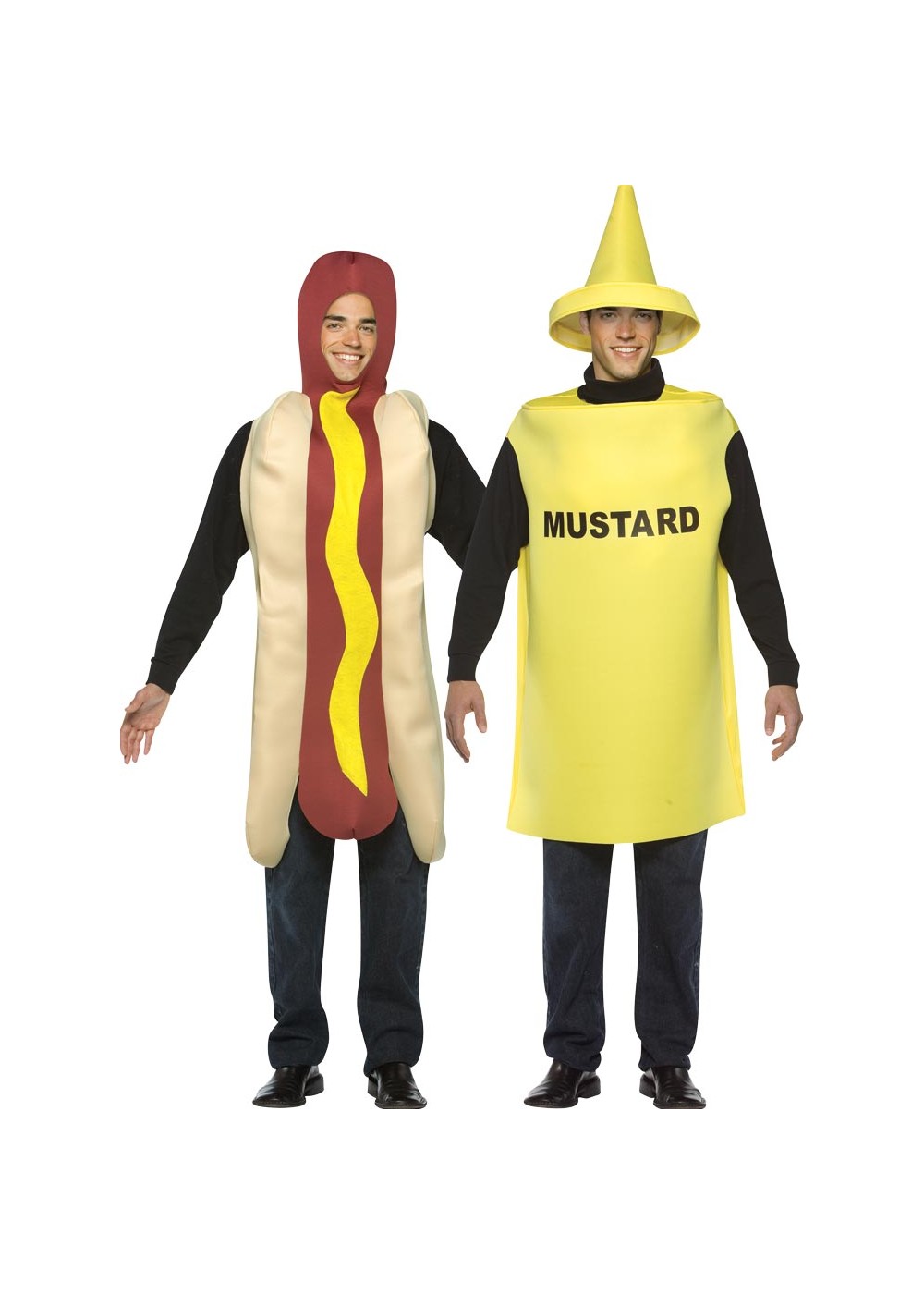 Mustard And Hot Dog Couples Costume